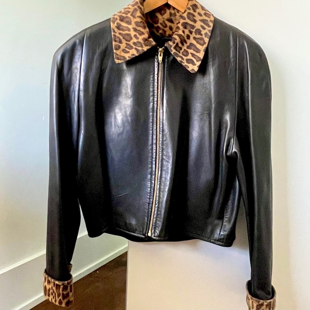 Vintage Danier leather jacket - Picture 2 of 9